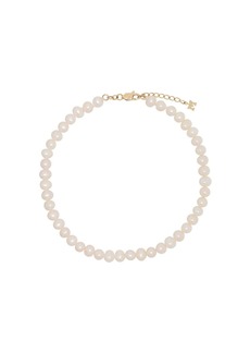 Mateo 9kt yellow gold pearl anklet