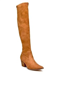 Matisse Broadway Over The Knee Boots In Camel