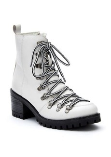 Matisse Boulder Lace-Up Boot in White at Nordstrom