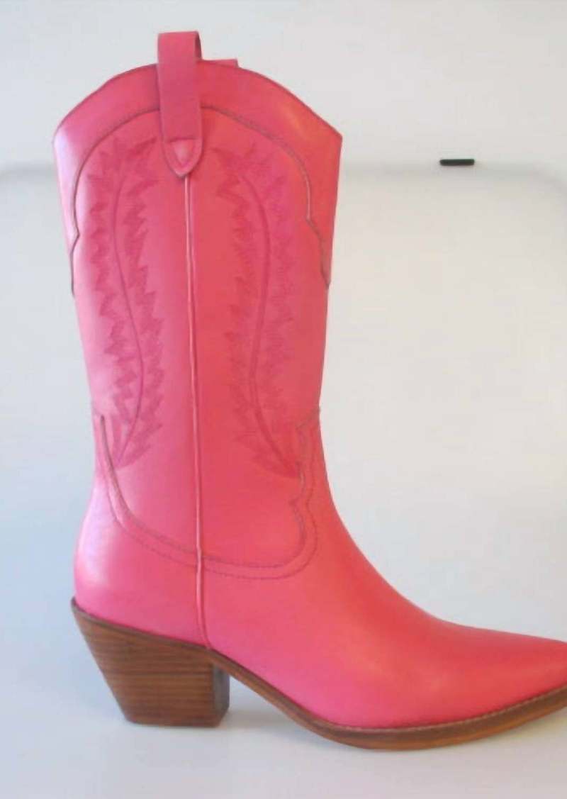 Matisse Mylie Boots In Hot Pink