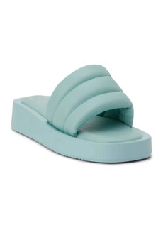 Matisse Pax Slide Sandal In Mist Blue
