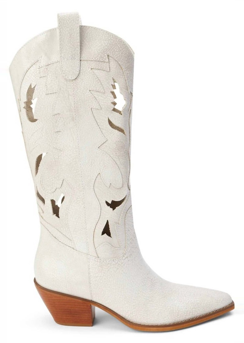 Matisse Women's Alice Western Boot In Vintage White