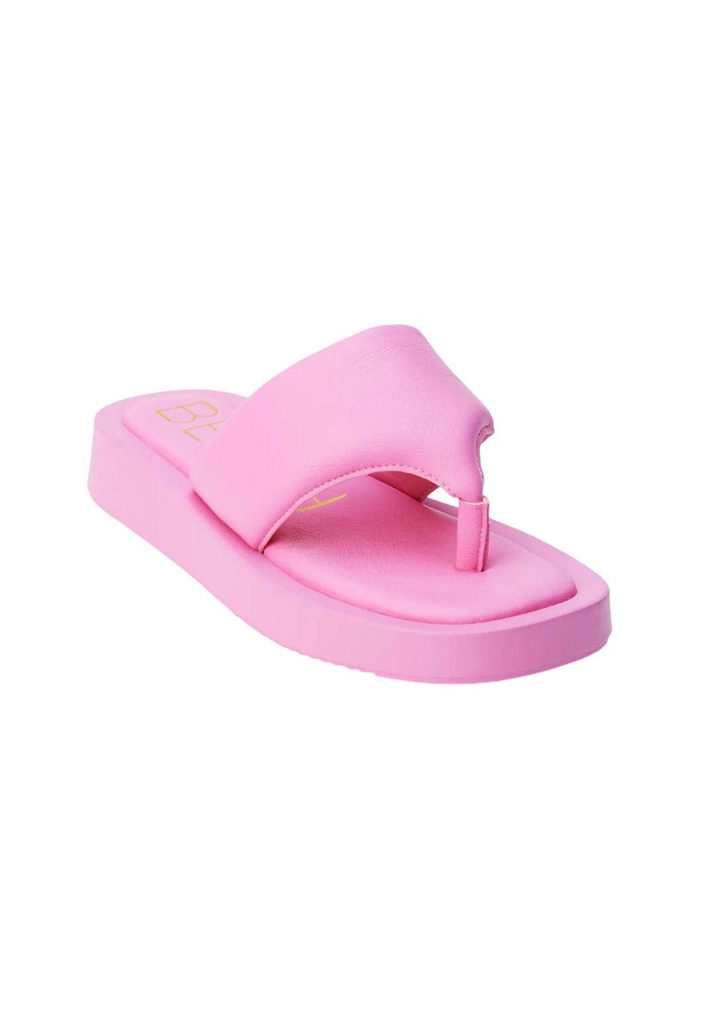 Matisse Women's Izzie Thong Sandal In Hot Pink