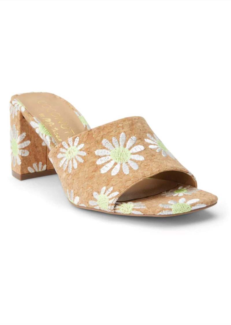 Matisse Women's Kristin Heeled Sandals In White Daisy