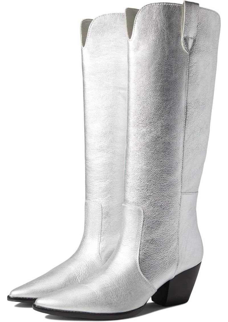 Matisse Women's Stella Leather Boots In Silver