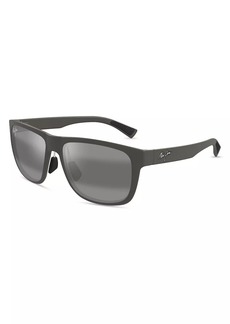 Maui Jim Elua Puakea 57MM Square Sunglasses