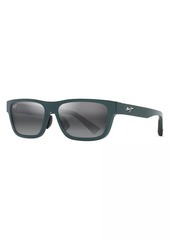 Maui Jim Keola 57MM Rectangle Sunglasses