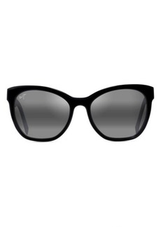 Maui Jim Alulu 56mm PolarizedPlus2 Cat Eye Sunglasses