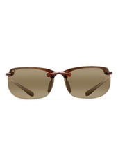 Maui Jim Banyans PolarizedPlus2 67mm Rectangle Sunglasses