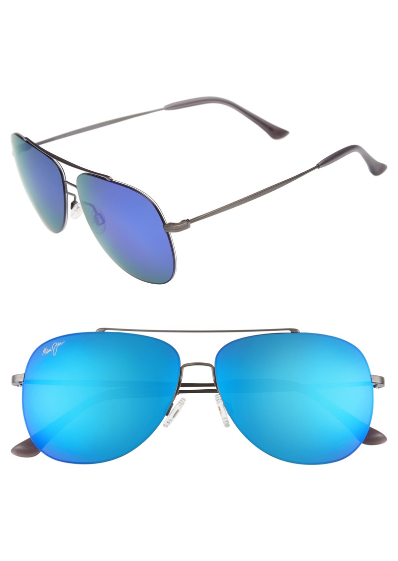 Maui Jim Maui Jim Cinder Cone 58mm PolarizedPlus®2 Aviator Sunglasses ...