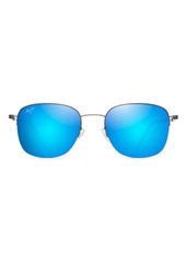 Maui Jim Crater Rim 52mm Polarized Square Sunglasses