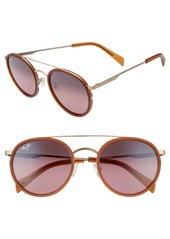 Maui Jim Even Keel 51mm PolarizedPlus2(R) Sunglasses in Brown/Maui Rose at Nordstrom