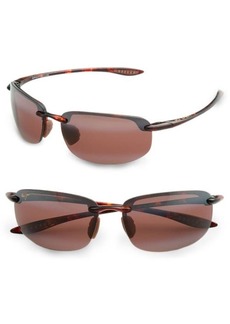 Maui Jim 'Ho'okipa - PolarizedPlus®2' 63mm Sunglasses in Tortoise at Nordstrom