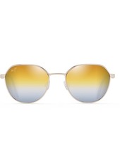 Maui Jim Hukilau 52mm Polarized Gradient Square Sunglasses