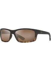 Maui Jim Kanaio Coast Polarized Sunglasses, Men's, Blue/Black | Father's Day Gift Idea