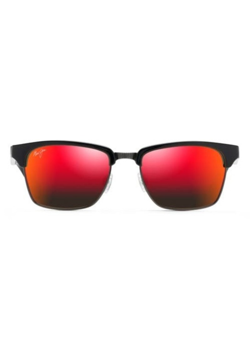 Maui Jim Kawika 54mm Polarized Square Sunglasses