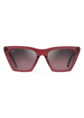 Maui Jim Kini Kini 54mm Polarized Cat Eye Sunglasses