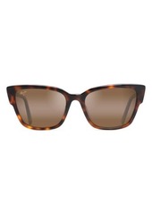 Maui Jim Kou 55mm Polarized Cat Eye Sunglasses