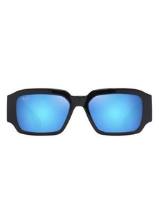 Maui Jim Kupale 55mm Gradient PolarizedPlus2 Rectangular Sunglasses