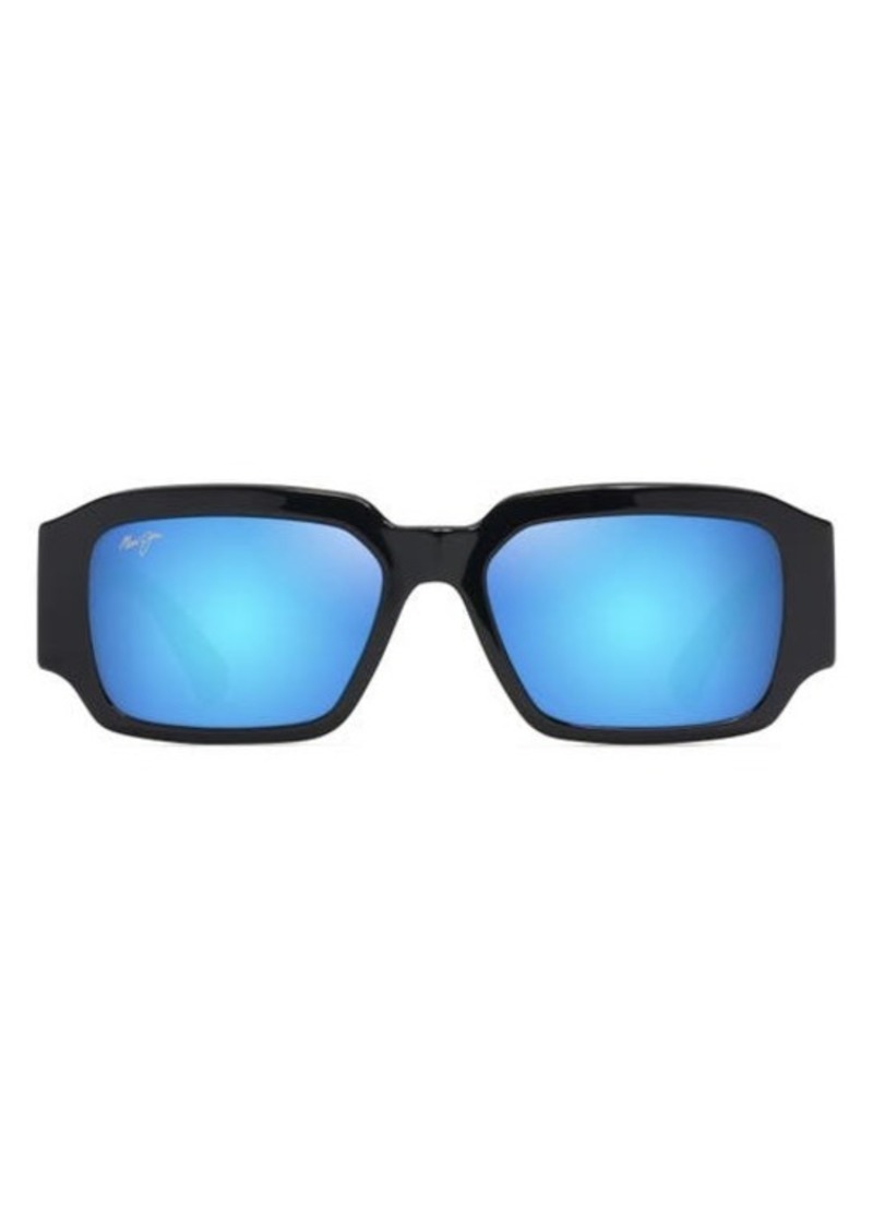 Maui Jim Kupale 55mm Gradient PolarizedPlus2 Rectangular Sunglasses