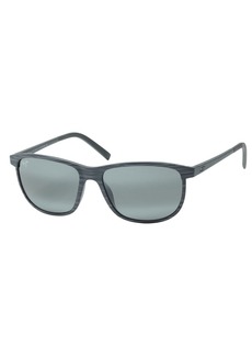 Maui Jim LeLe Kawa Polarized Sunglasses, Men's, Grey Stripe