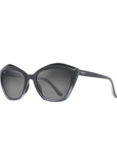 Maui Jim Lotus Polarized Cat Eye Sunglasses, Men's