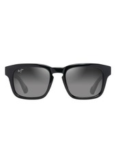 Maui Jim Maluhia 52mm Gradient PolarizedPlus2 Square Sunglasses