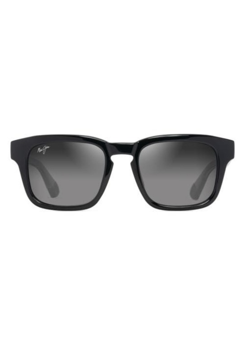 Maui Jim Maluhia 52mm Gradient PolarizedPlus2 Square Sunglasses