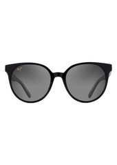 Maui Jim Mehana 55mm Polarized Plus2 Cat Eye Sunglasses