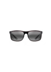 Maui Jim Pure Collection Huelo Sport Sunglasses Translucent Neutral Grey Polarized