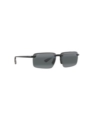 Maui Jim Men's Polarized Sunglasses, Laulima - Matte Black