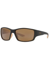 Maui Jim Men's Polarized Sunglasses, MJ000673 Local Kine 61 - Brown Tan