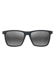 Maui Jim One Way Gradient PolarizedPlus2 Square Sunglasses