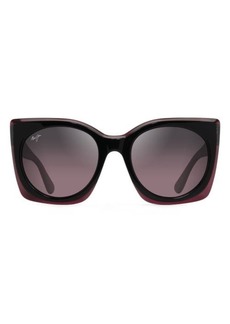 Maui Jim Pakalana 53mm Polarized Plus2 Cat Eye Sunglasses