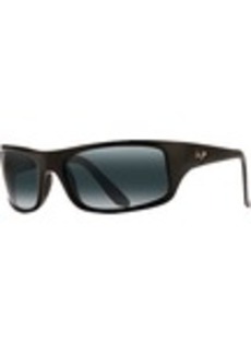 Maui Jim Peahi Polarized Sunglasses, Men's, Gloss Black/Neutral Grey