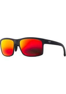 Maui Jim Pokowai Arch Manchester United Polarized Cat Eye Sunglasses, Men's