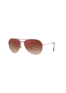 Maui Jim Polarized Mavericks Sunglasses, 264 - Gold Pink Shiny