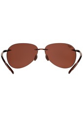 Maui Jim Polarized Sugar Beach Sunglasses, 421 - Brown/Bronze Mirror Polarized