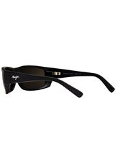 Maui Jim Polarized Wassup Sunglasses, 123 61 - BLACK/GREY MIR POL