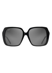 Maui Jim Poolside 55mm Polarized Square Sunglasses