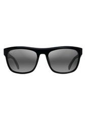 Maui Jim S-Turns 56mm Polarized Rectangle Sunglasses