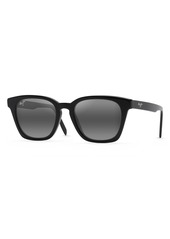 Maui Jim Shave Ice 52mm Polarized Sunglasses in Gloss Black at Nordstrom
