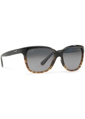 Maui Jim Starfish Polarized Sunglasses , 744 - BLACK TORTOISE/GREY GRADIENT POLARIZED