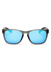 Maui Jim Unisex Longitude Polarized Square Sunglasses, 53mm