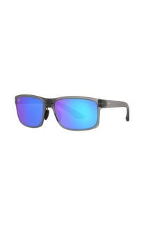 Maui Jim Unisex Polarized Sunglasses, 439 Pokowai Arch - Gray