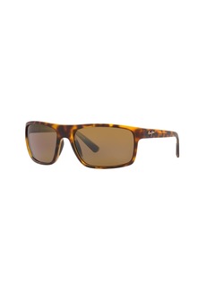 Maui Jim Unisex Polarized Sunglasses, 746 Byron Bay - Tortoise