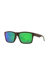 Maui Jim Unisex Polarized Sunglasses, The Flats Mj000738 - Brown Green