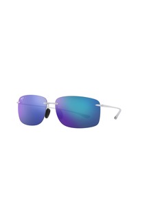 Maui Jim Unisex Sunglasses, B443-05Cm Mj000643 - Crystal Matte