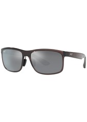 Maui Jim Unisex Sunglasses, MJ000677 Huelo 58 - Gray