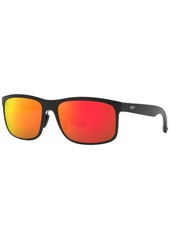Maui Jim Unisex Sunglasses, MJ000677 Huelo 58 - Black
